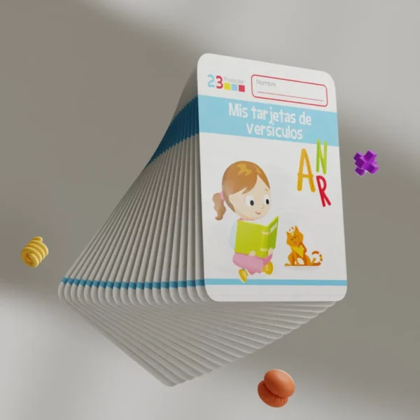 Mis tarjetas de versículos / Kínder - Transición